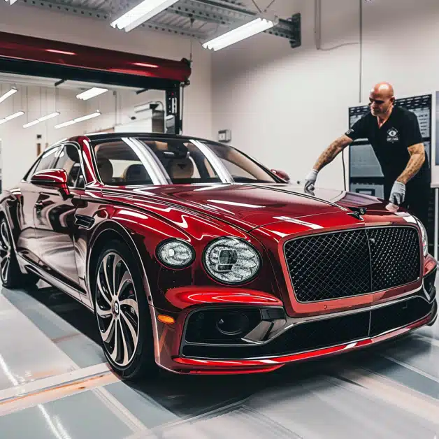 auto laten polijsten bentley