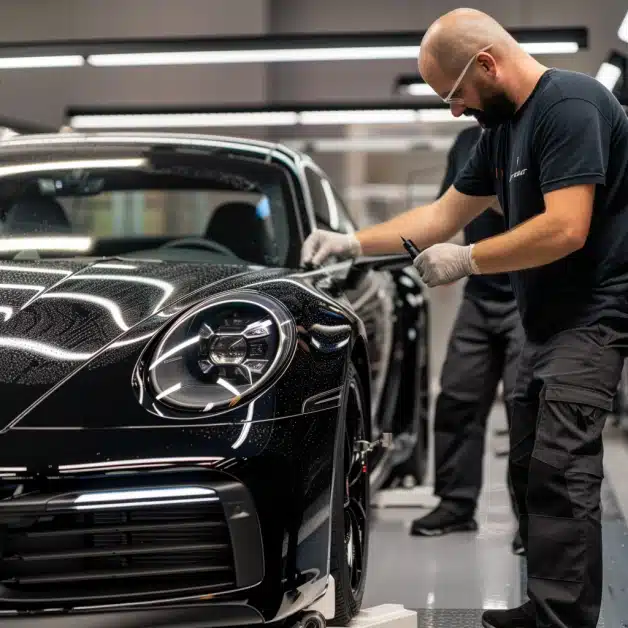 auto laten polijsten porsche