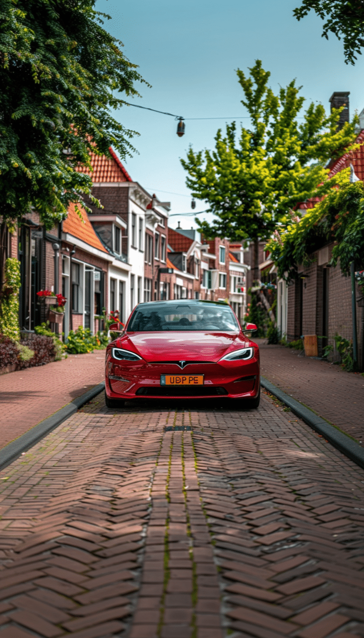 rode Tesla Model S
