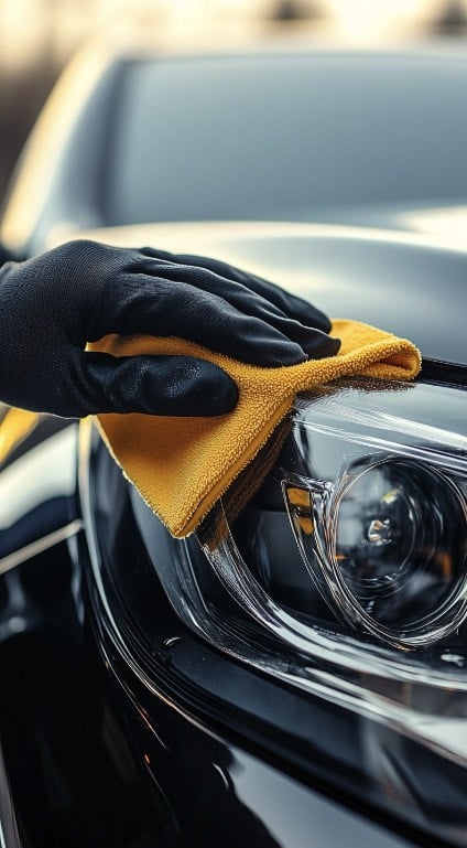 koplampen wassen